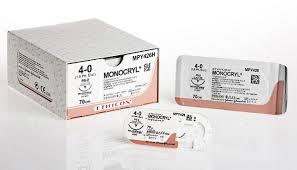 Chỉ Monocryl số 4/0, Jonhson&jonhson